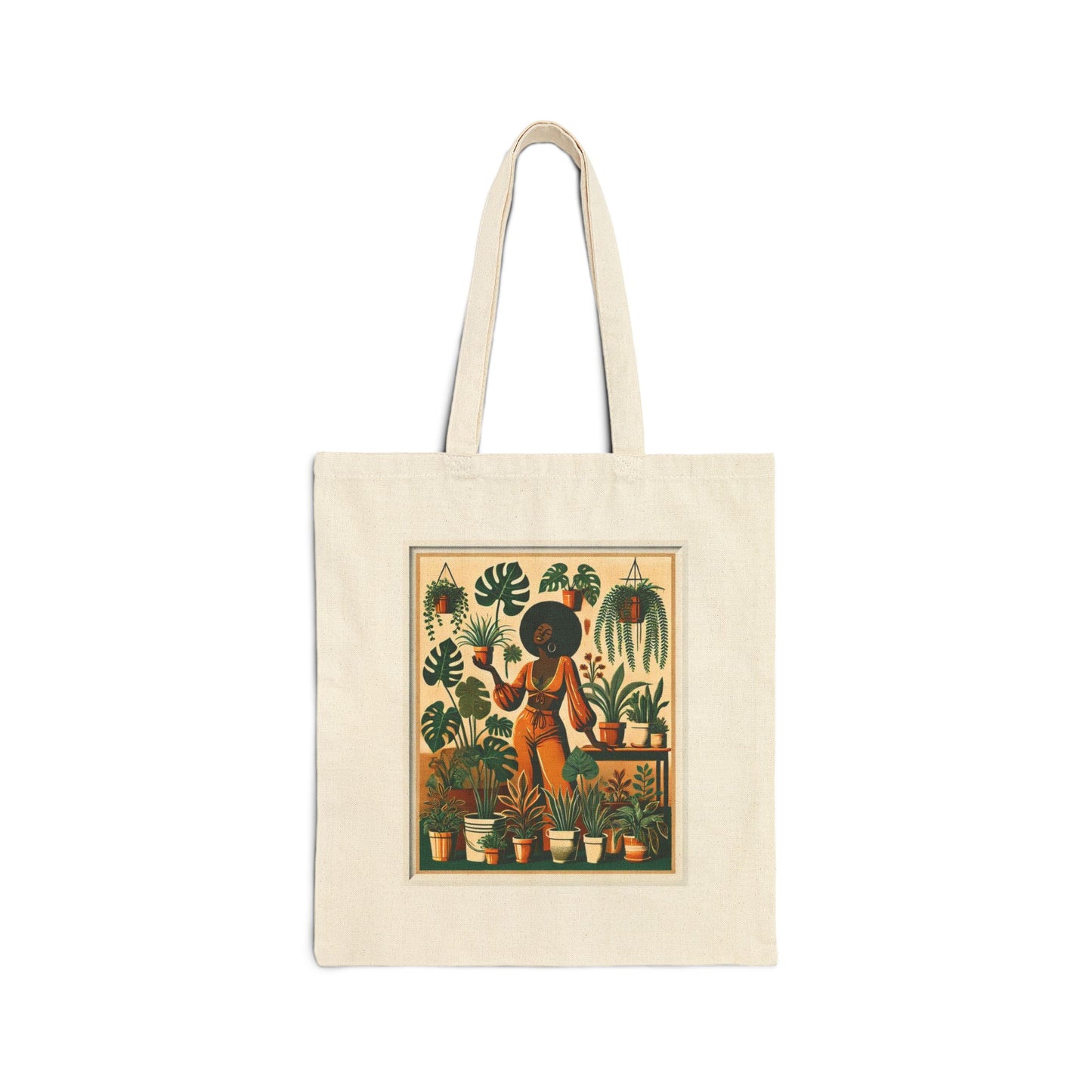 Plant Diva Canvas Tote Bag