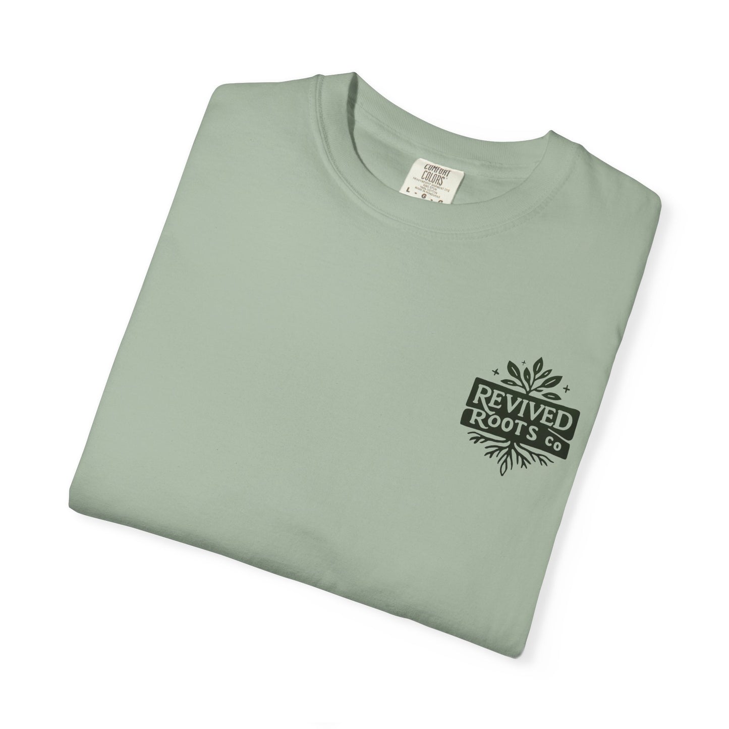 Revived Roots Tee — Organic Vintage-Inspired Garment-Dyed T-Shirt