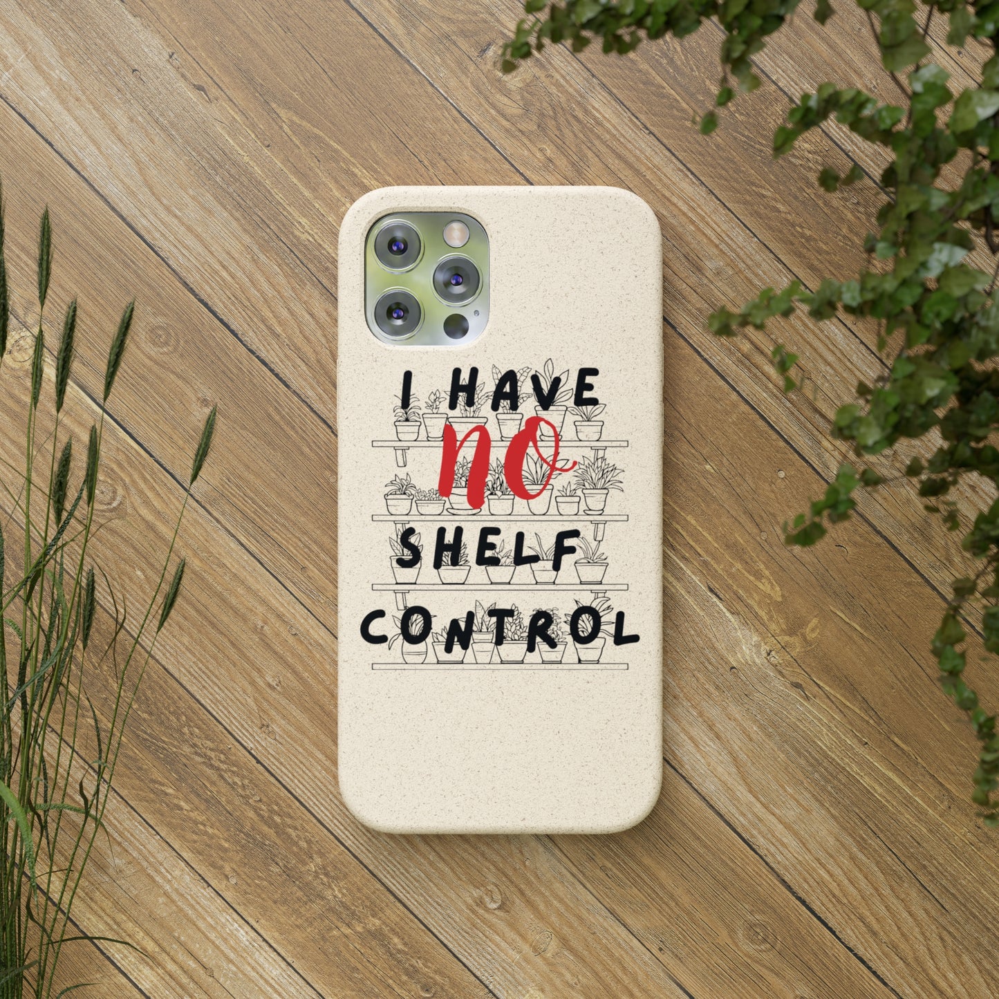 Punny Plant Parent Biodegradable  Phone Case