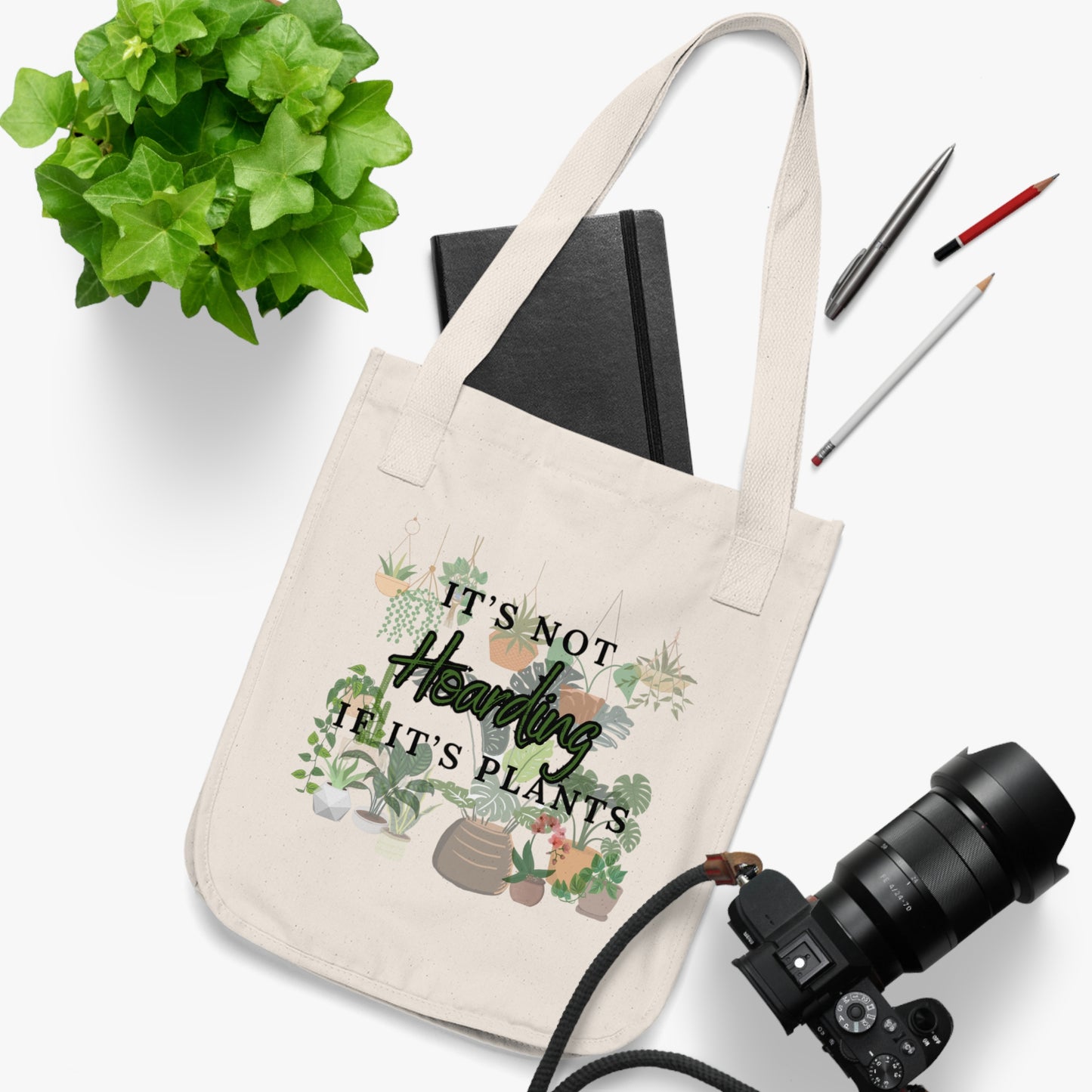 Organic Canvas Tote Bag