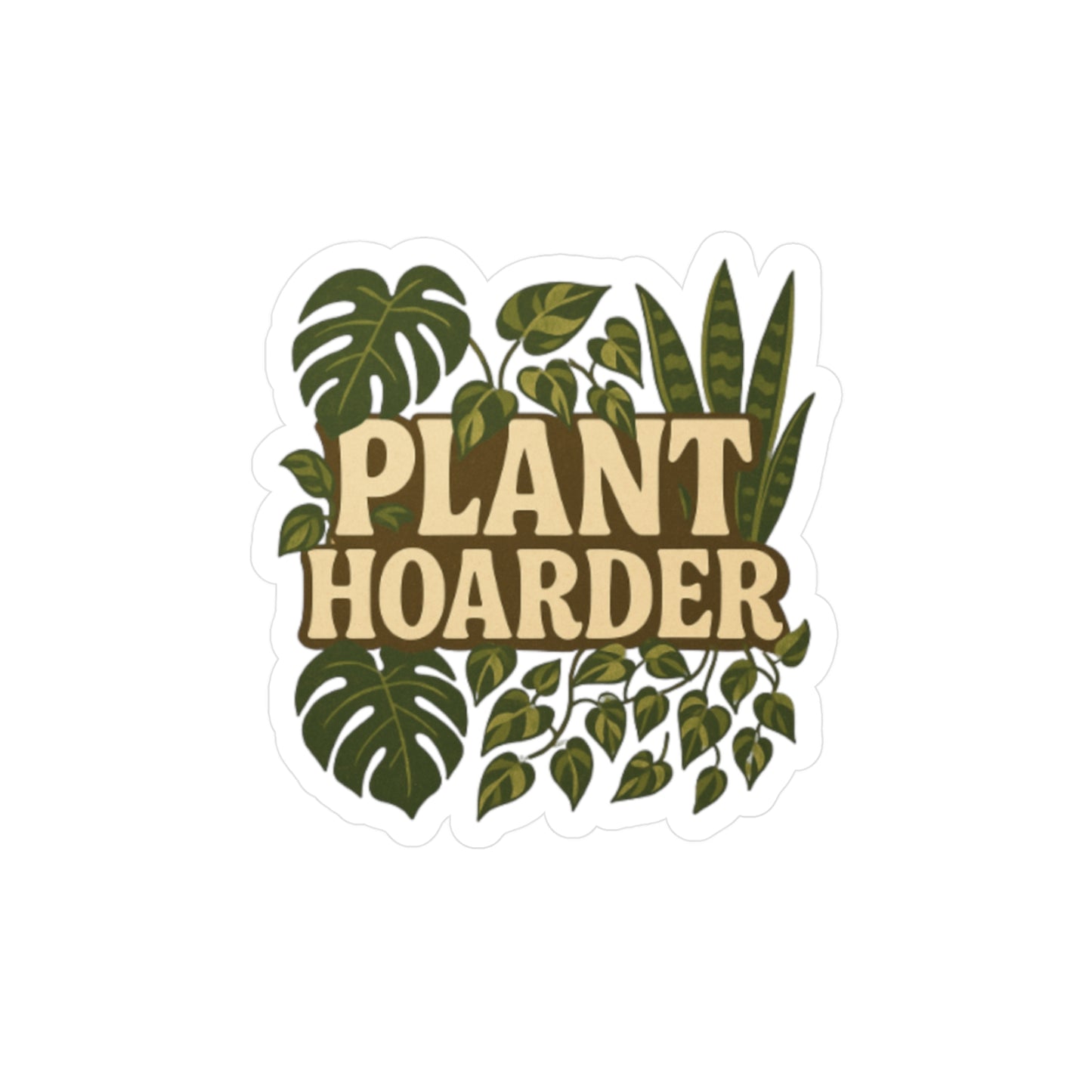Plant Hoarder Vinyl Decals, Indoor Gardening Stickers, Houseplant Lover Gift, Eco-Friendly Décor, Green Thumb Décor, Nature-Inspired [...]
