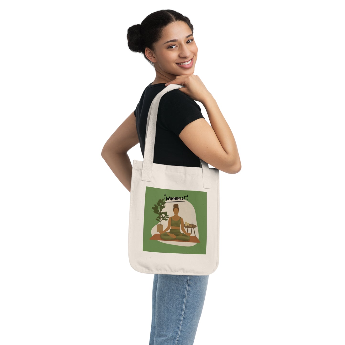 Black Girl Magic Organic Canvas Tote Bag