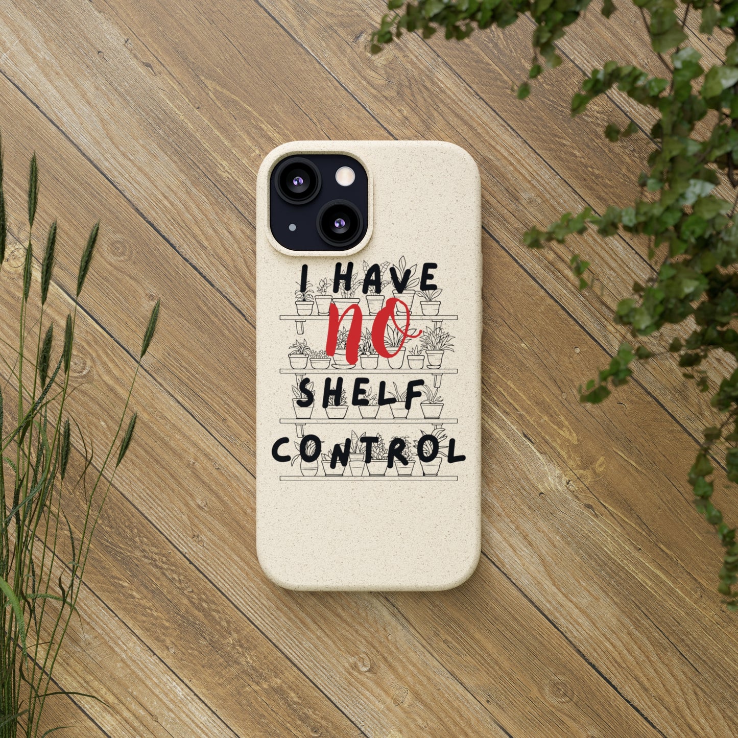 Punny Plant Parent Biodegradable  Phone Case