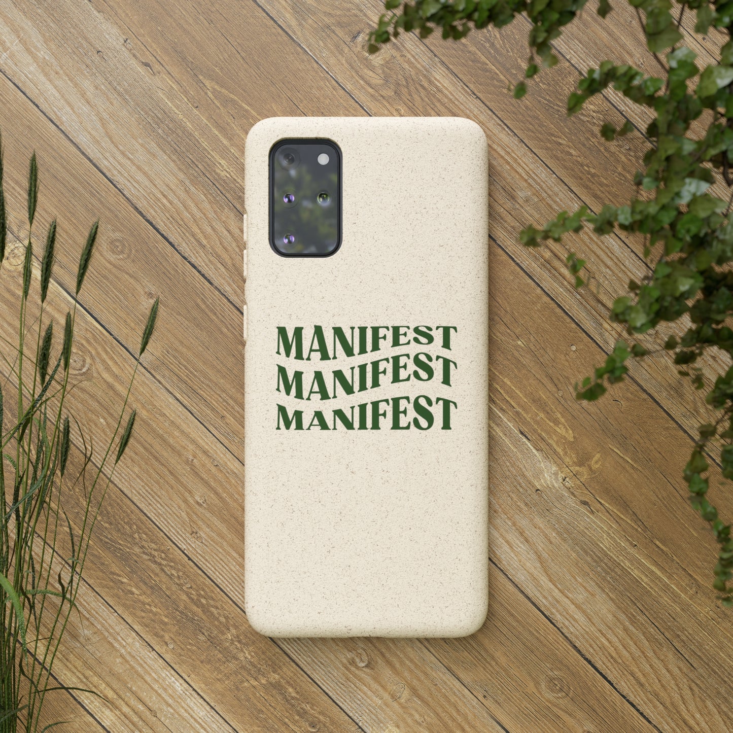 Manifest Biodegradable Phone Case