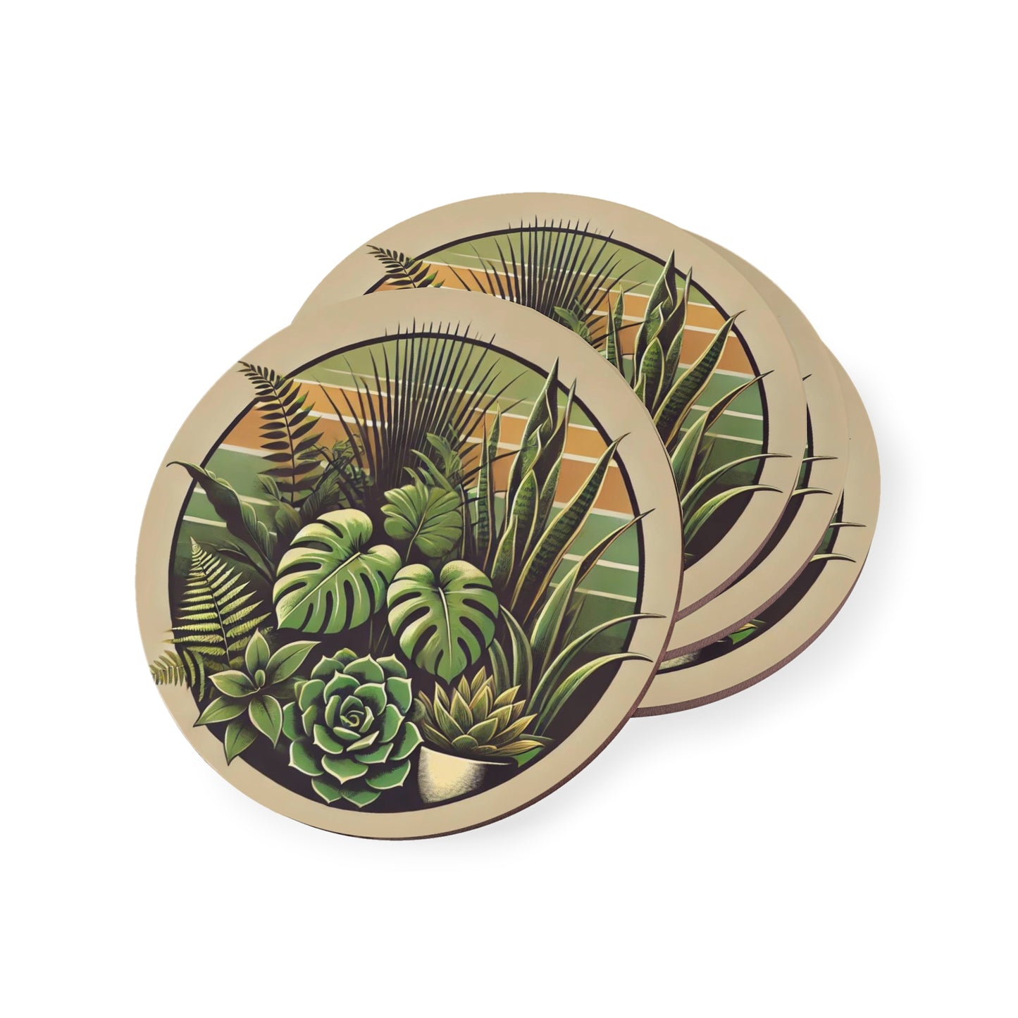 Plant Coasters