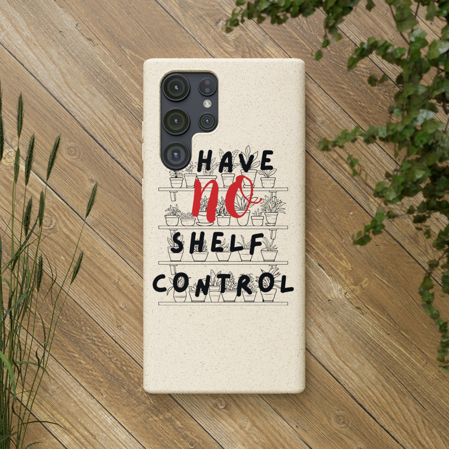 Punny Plant Parent Biodegradable  Phone Case