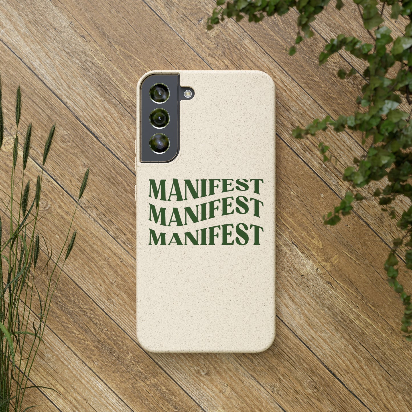 Manifest Biodegradable Phone Case