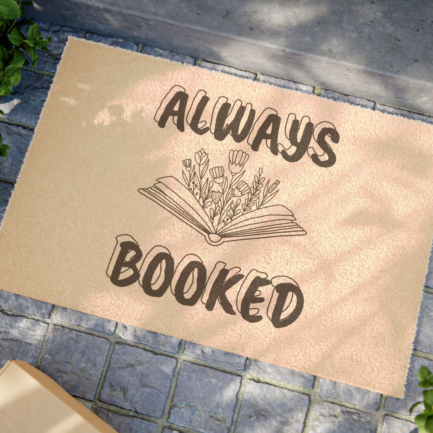 Always Booked Doormat