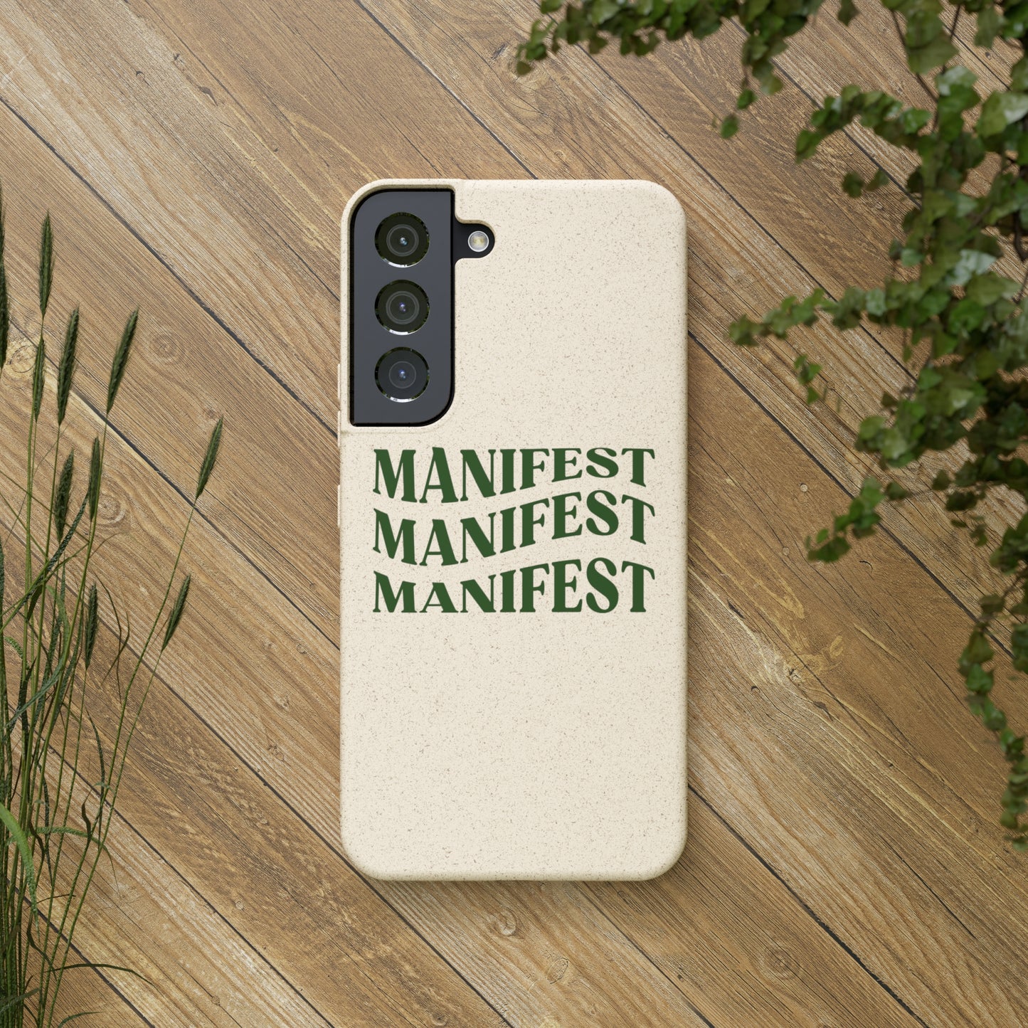 Manifest Biodegradable Phone Case