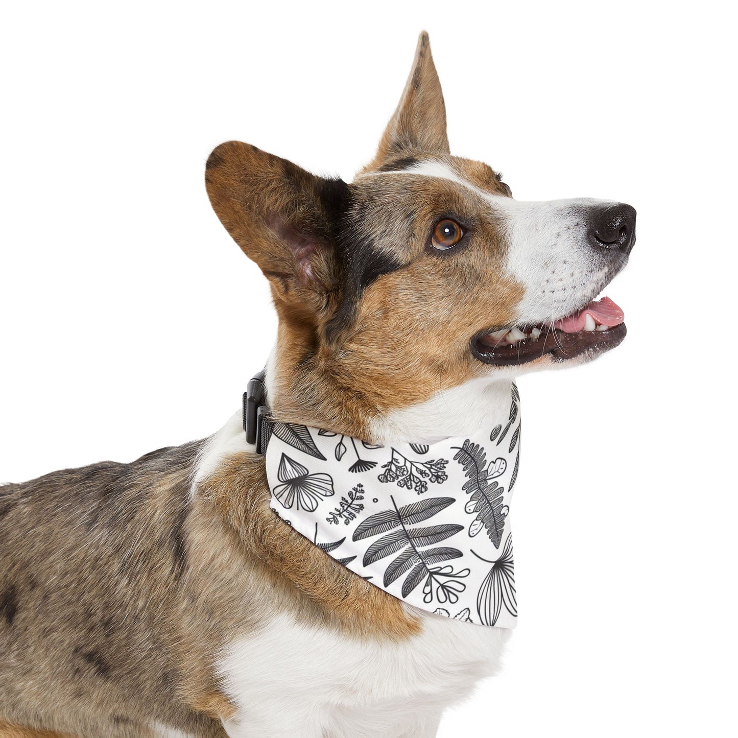 Plant Themed Pet Bandana Collar