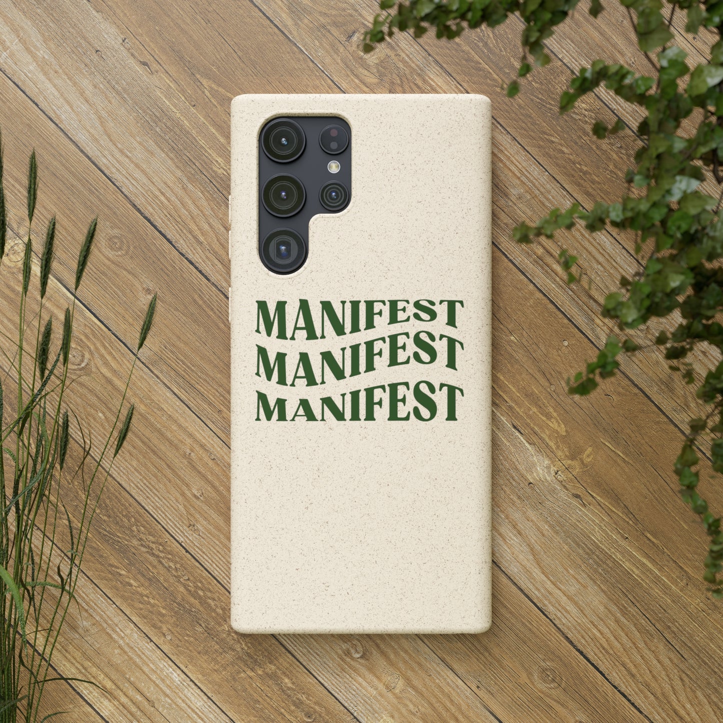 Manifest Biodegradable Phone Case