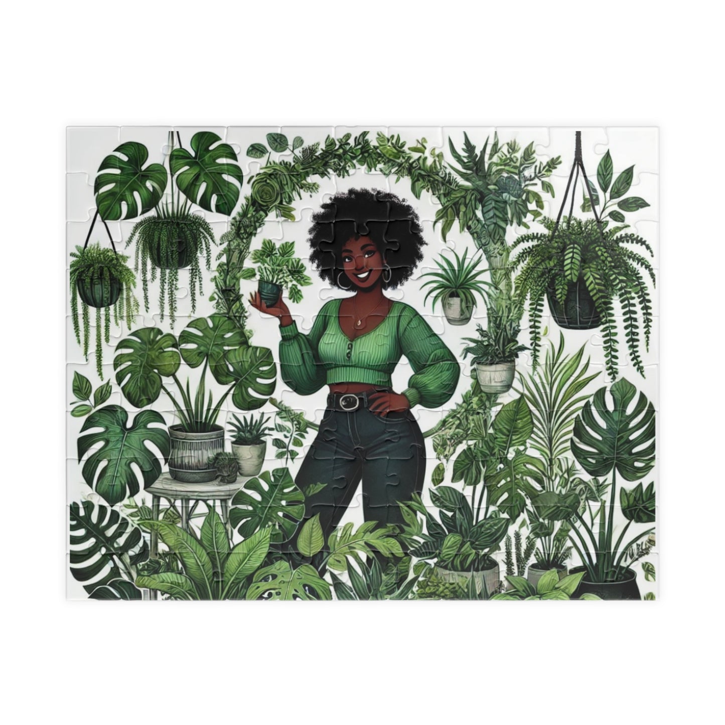 110-Piece Puzzle: Plant Lover