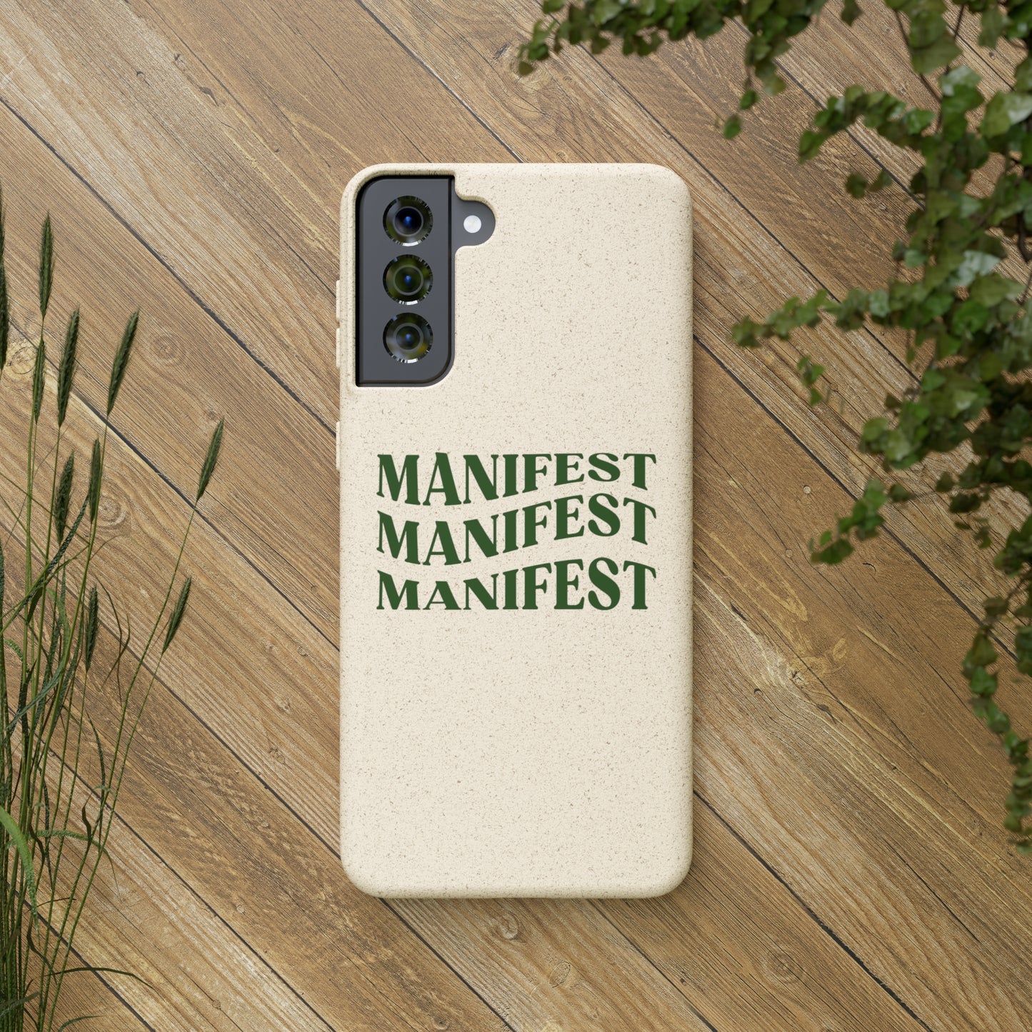 Manifest Biodegradable Phone Case