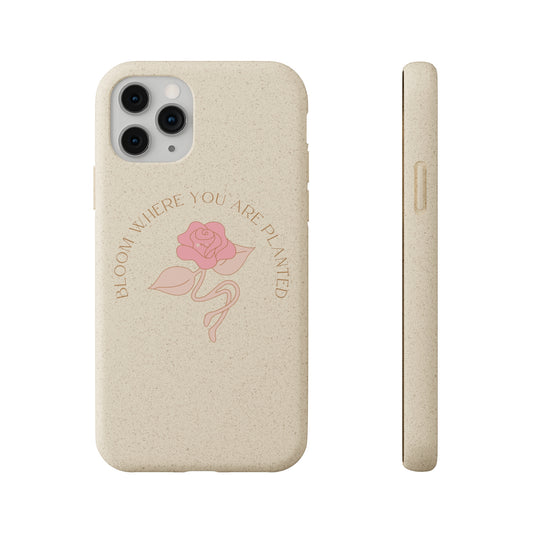 Motivational Plant Biodegradable Phone Case