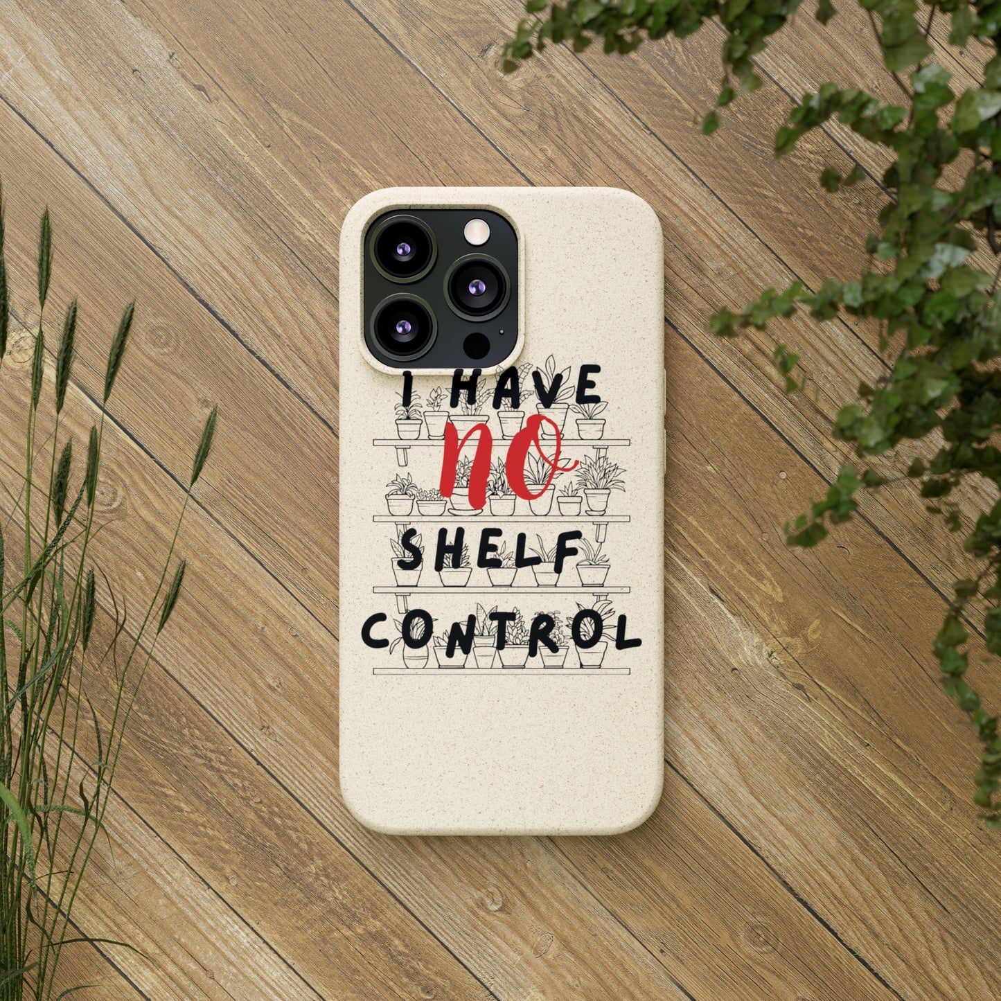 Punny Plant Parent Biodegradable  Phone Case