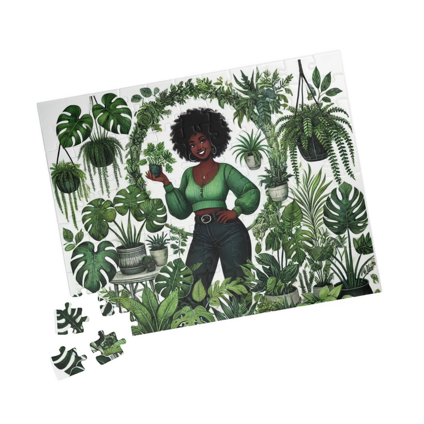 110-Piece Puzzle: Plant Lover