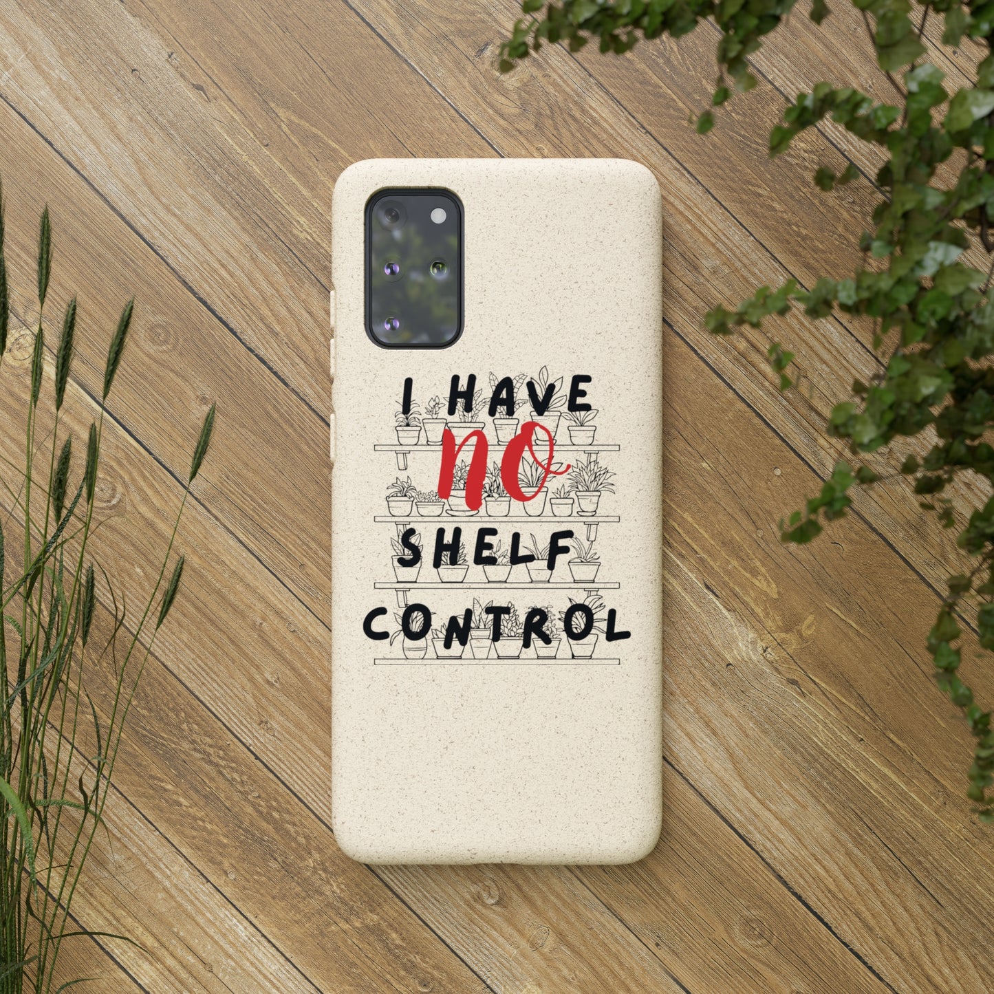 Punny Plant Parent Biodegradable  Phone Case