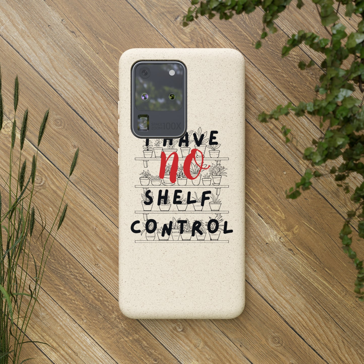 Punny Plant Parent Biodegradable  Phone Case