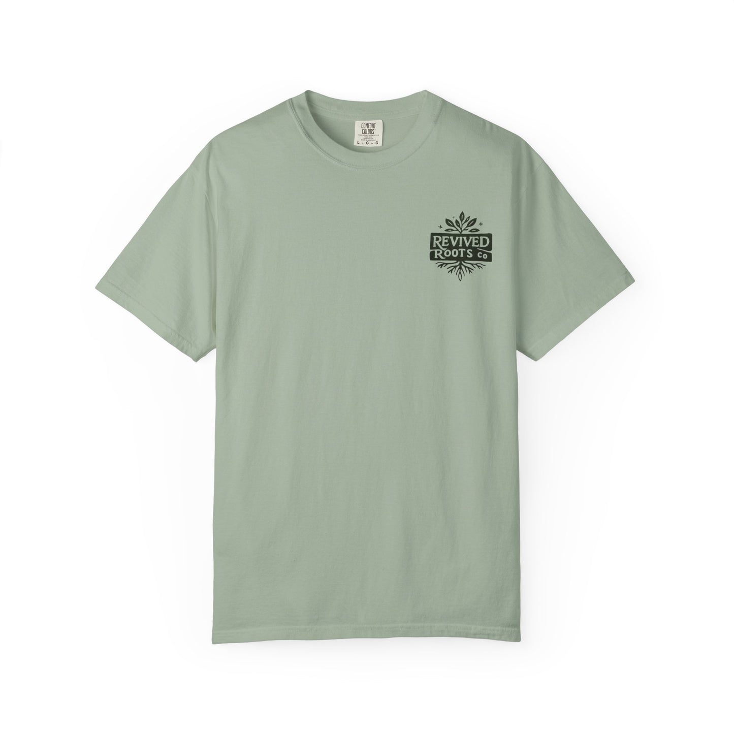 Revived Roots Tee — Organic Vintage-Inspired Garment-Dyed T-Shirt