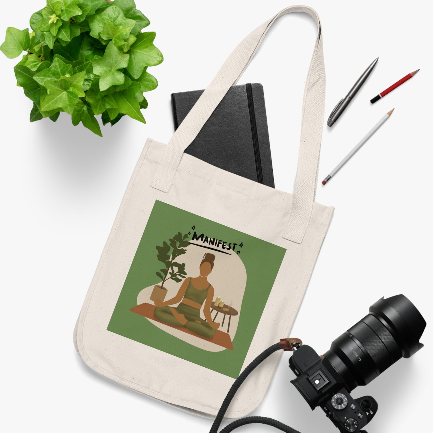 Black Girl Magic Organic Canvas Tote Bag