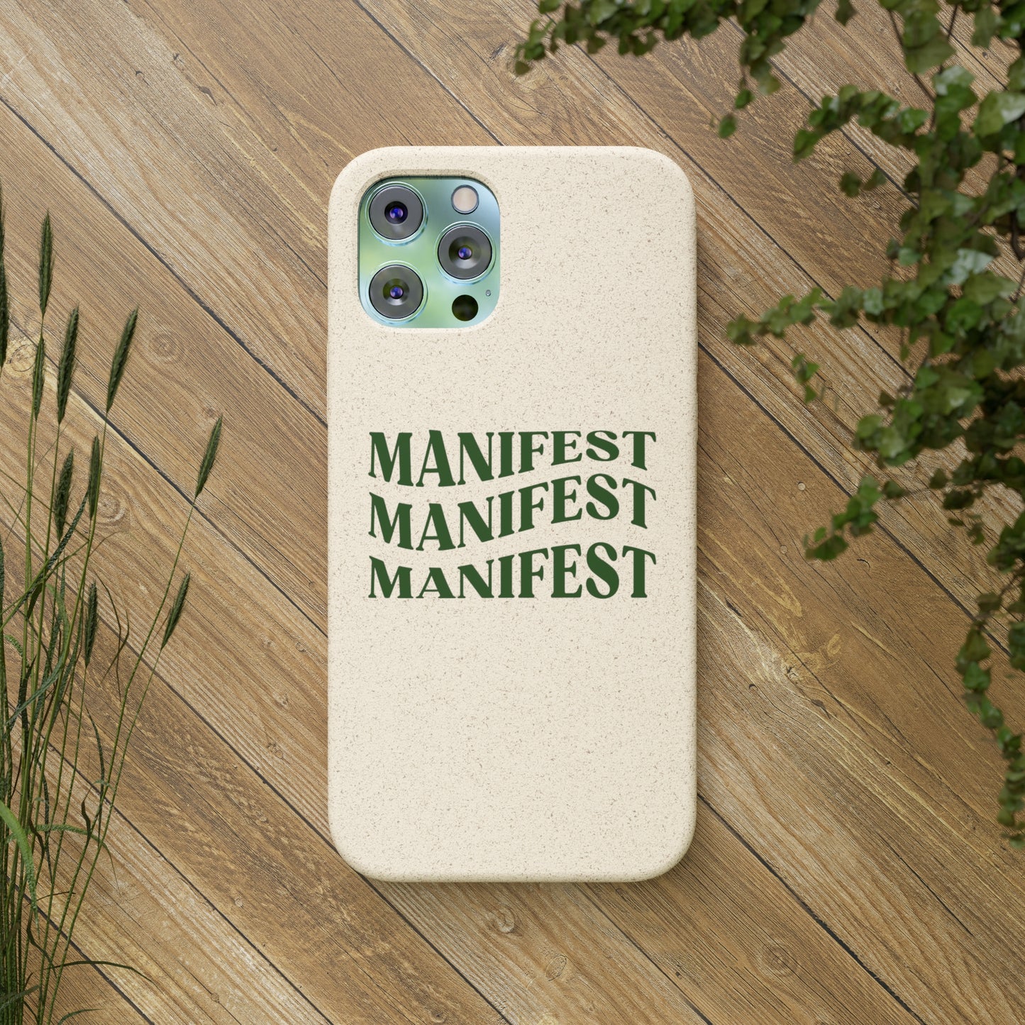 Manifest Biodegradable Phone Case