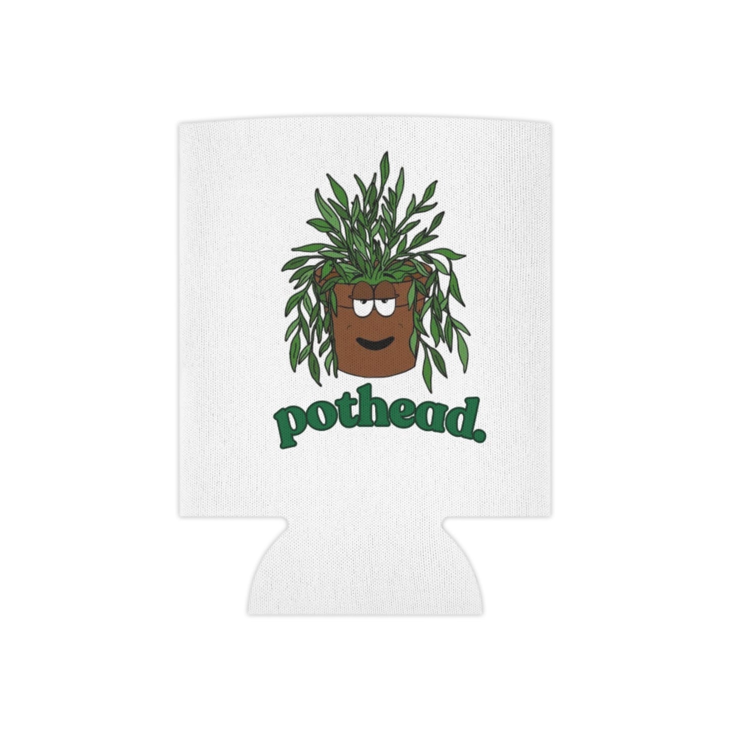 Punny Plant Pothead Can Cooler Coozie