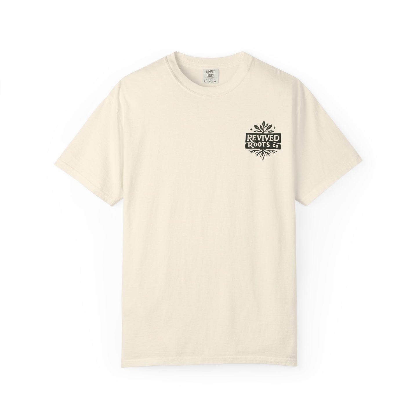 Revived Roots Tee — Organic Vintage-Inspired Garment-Dyed T-Shirt