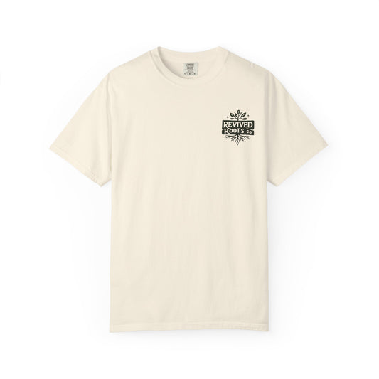 Revived Roots Tee — Organic Vintage-Inspired Garment-Dyed T-Shirt