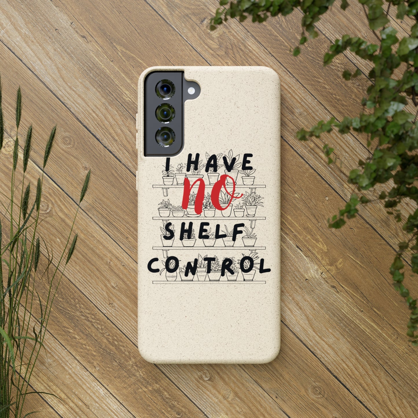 Punny Plant Parent Biodegradable  Phone Case