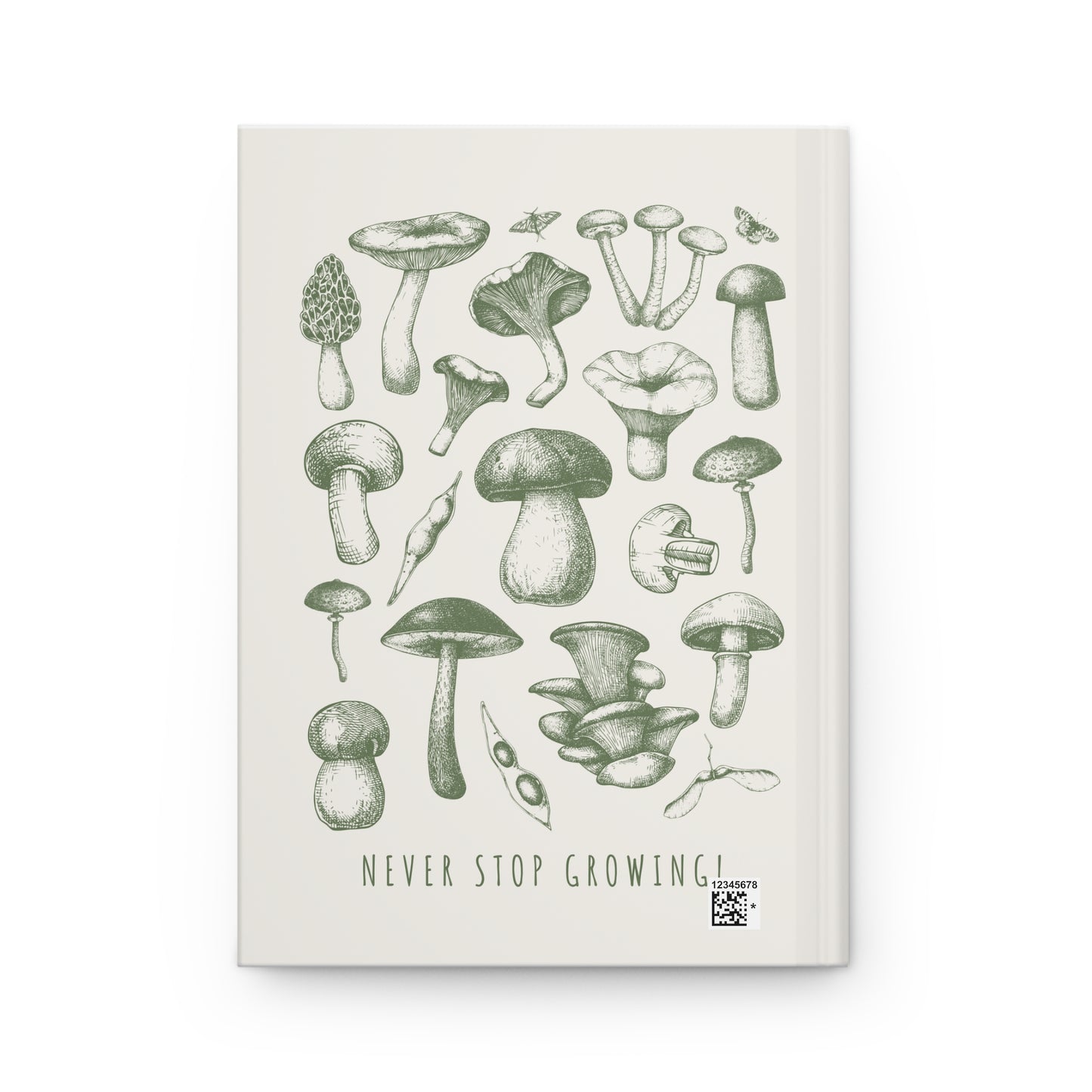 Matte Hardcover Journal - Never Stop Growing