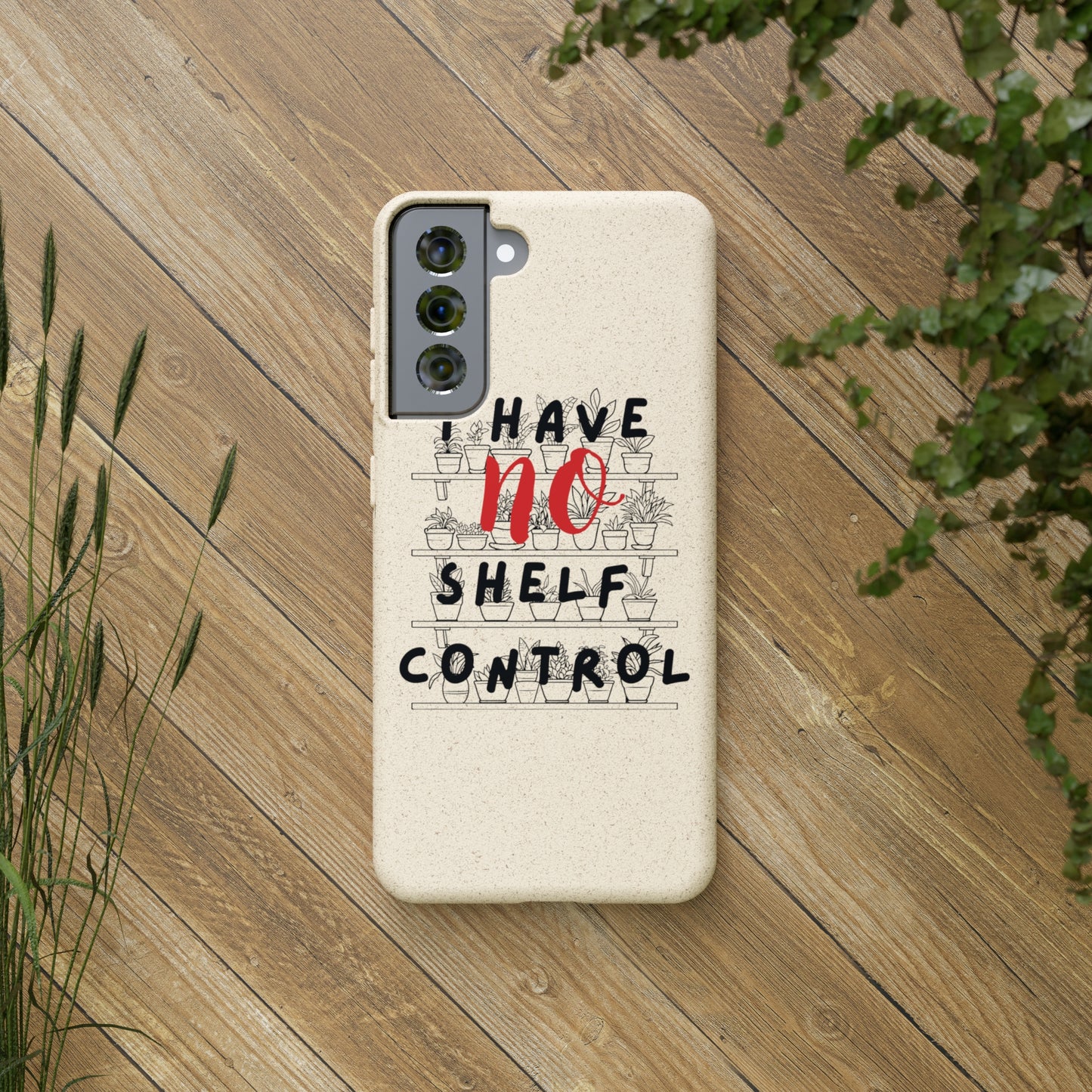 Punny Plant Parent Biodegradable  Phone Case