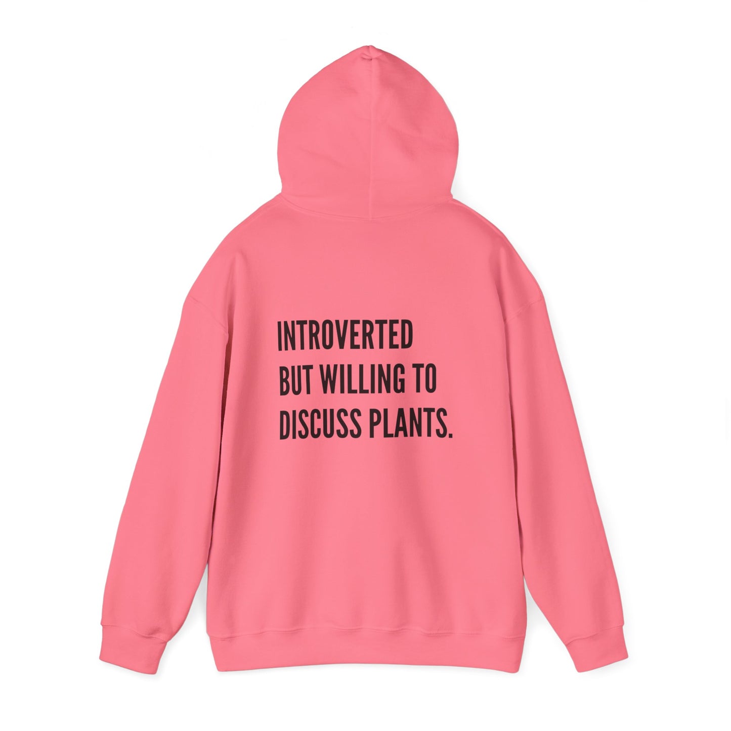 Hooded Sweatshirt Introverted Plant Parent Design