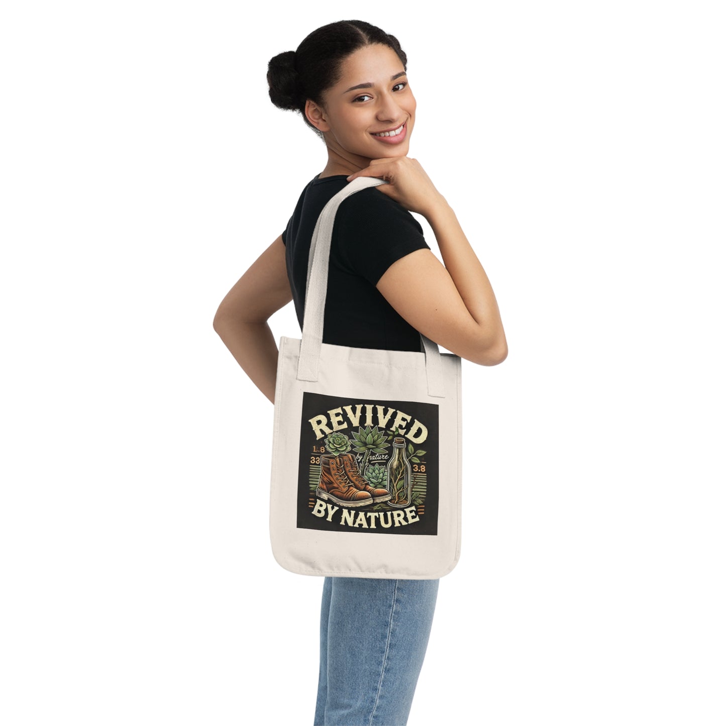 Revived by Nature Organic Cotton Tote Bag