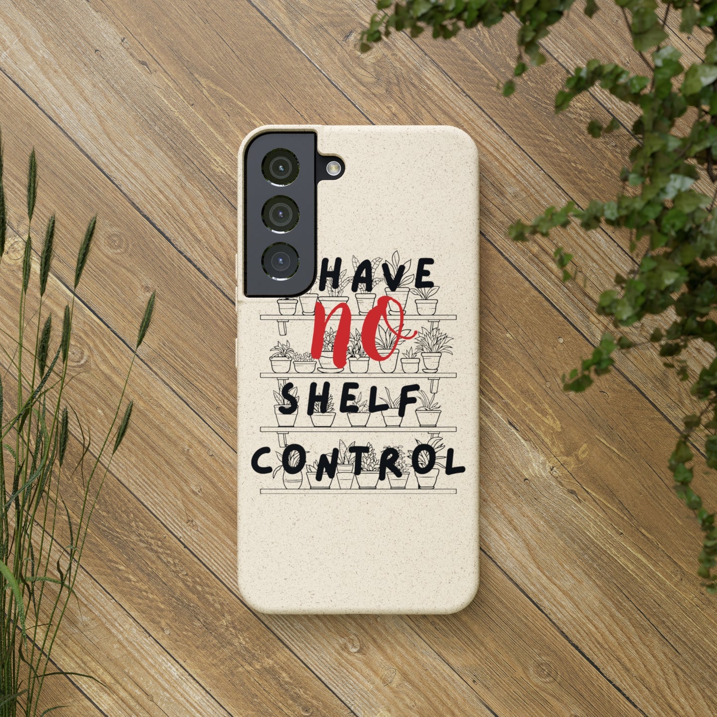 Punny Plant Parent Biodegradable  Phone Case