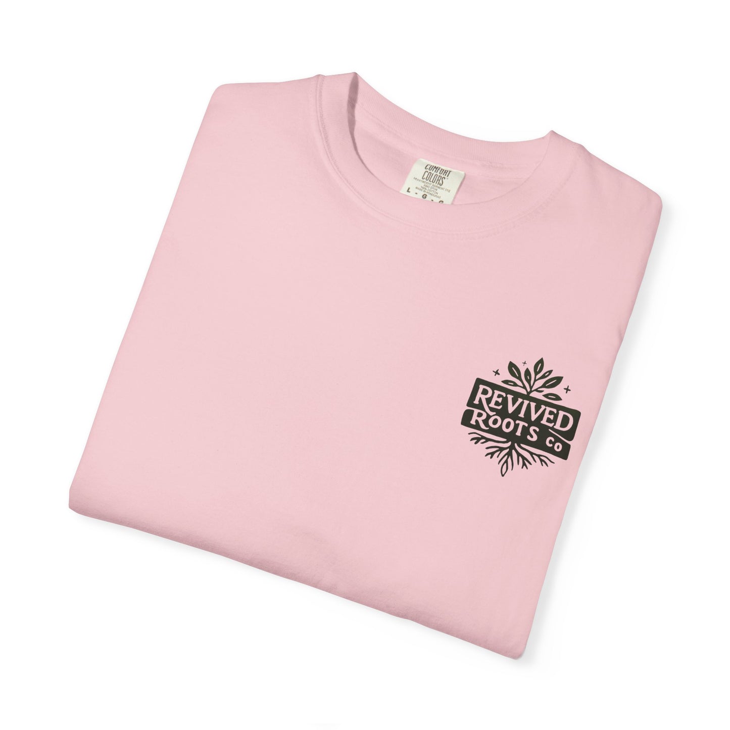 Revived Roots Tee — Organic Vintage-Inspired Garment-Dyed T-Shirt