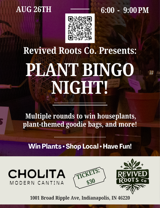 Plant Bingo at Cholita Tacos (August 26th)